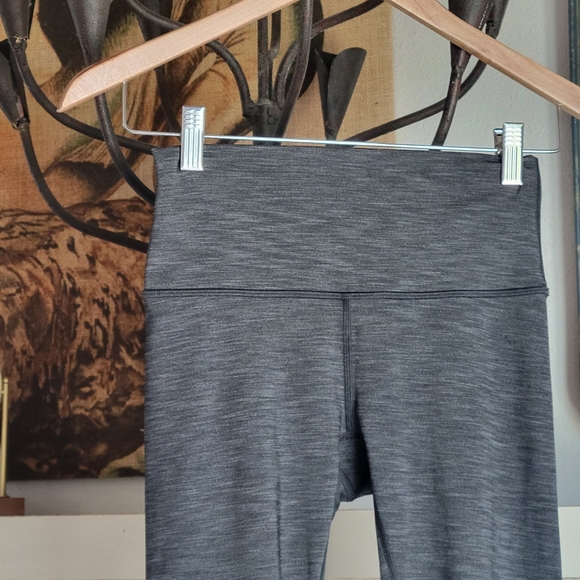 LULULEMON Heather Graphite Gray Leggings - Picture 12 of 13